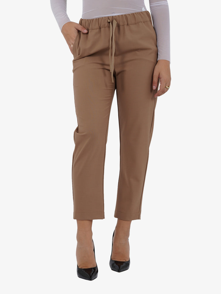 SEMICOUTURE Pantalone Buddy donna beige