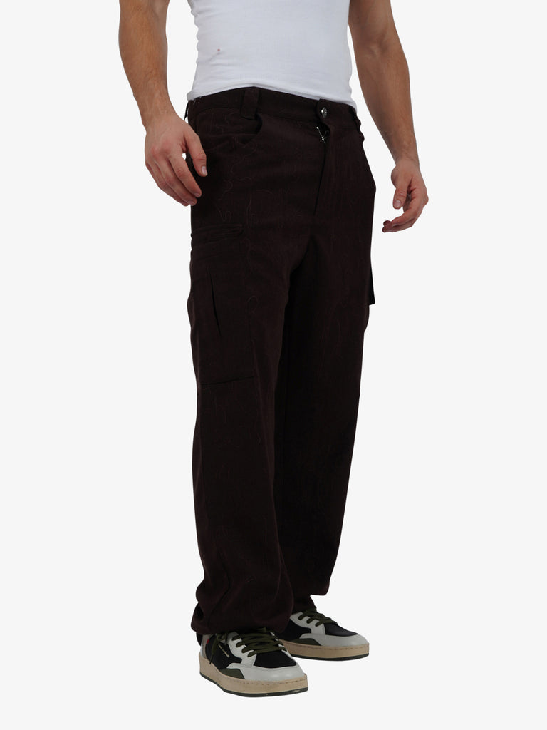 SILTED Pantalone Arau uomo lana marrone