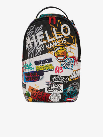 SPRAYGROUND Zaino Hello World V14 910B6356NSZ multicolor