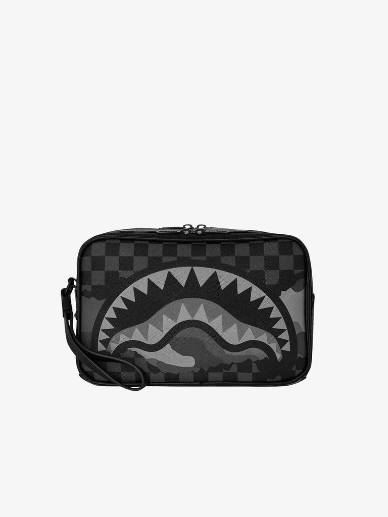 SPRAYGROUND Pochette SPLIT UP CAMO TEAR TOILETRY BRICK 910B6583NSZ grigio