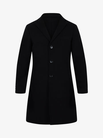 SSEINSE Cappotto classico CP52 uomo lana nero