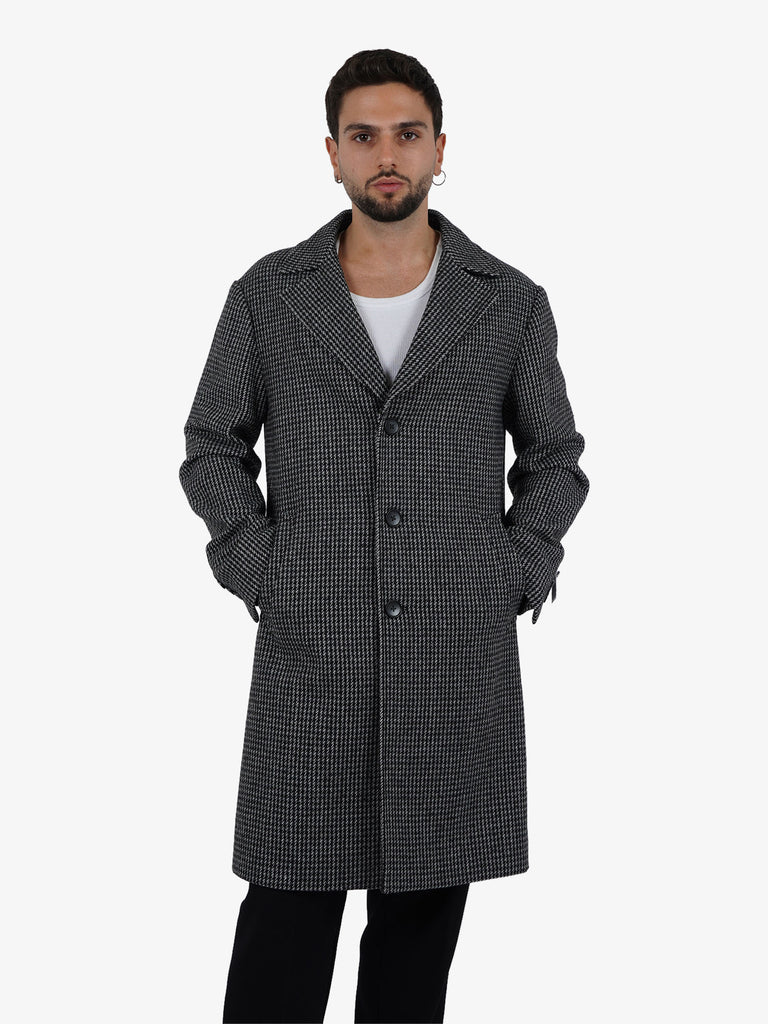 SSEINSE Cappotto CP56SS uomo grigio