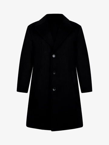 SSEINSE Cappotto CP58SS uomo lana nero