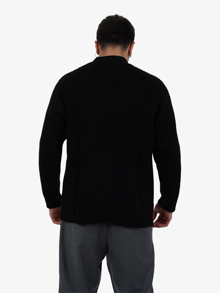 SSEINSE Cardigan MI2854SS uomo nero