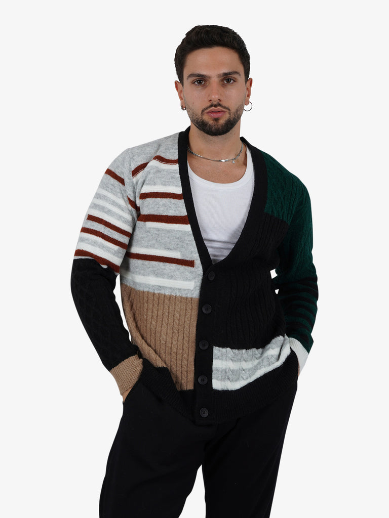 SSEINSE Cardigan MI2859SS uomo nero