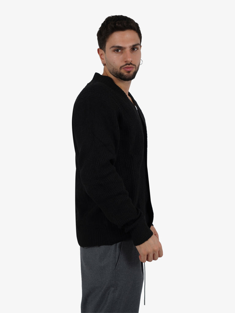 SSEINSE Cardigan MI2861SS uomo nero