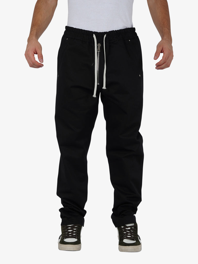 STATE OF ORDER Pantalone Springfield uomo cotone nero