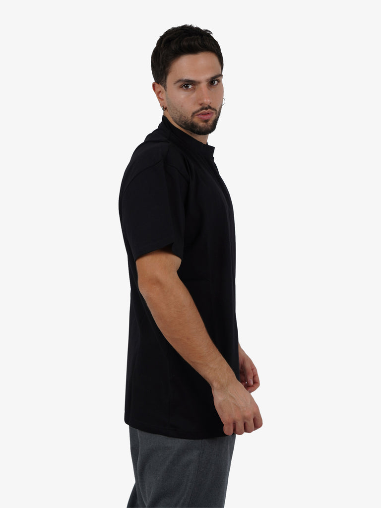 STATE OF ORDER T-shirt Fettuccia uomo cotone nero