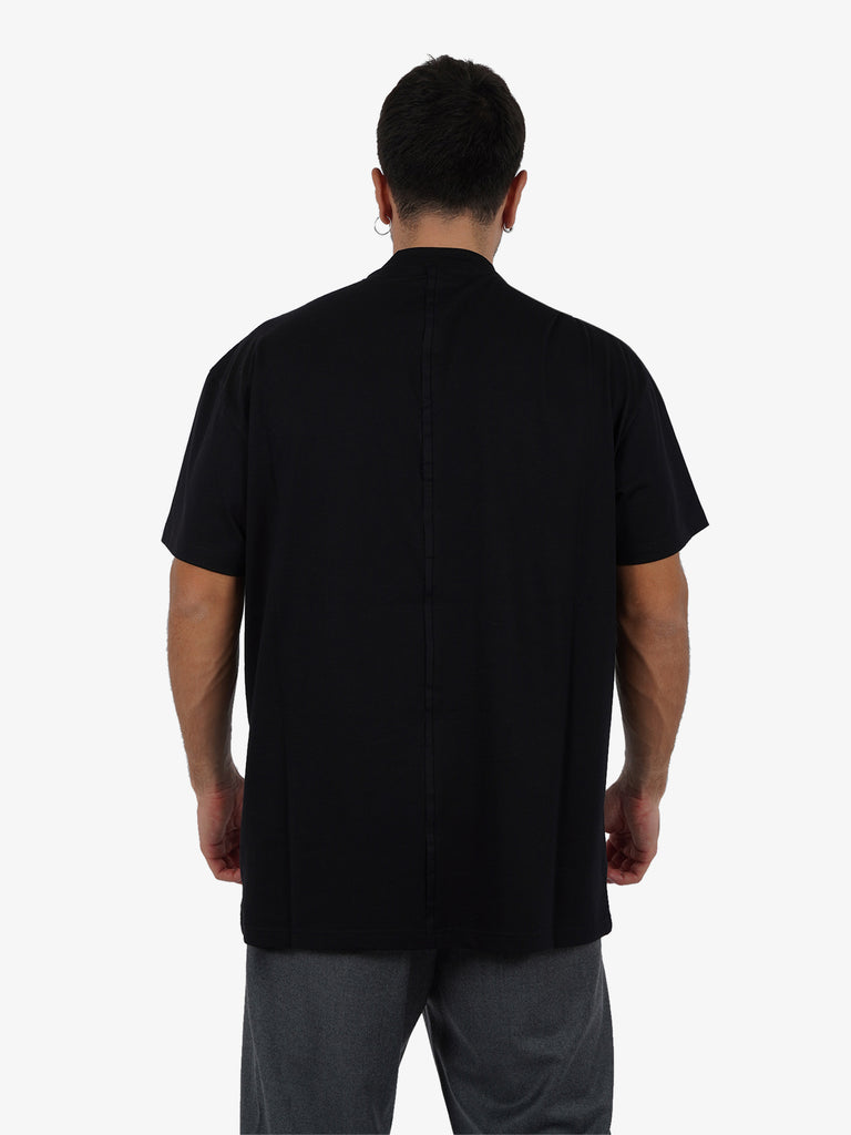 STATE OF ORDER T-shirt Fettuccia uomo cotone nero