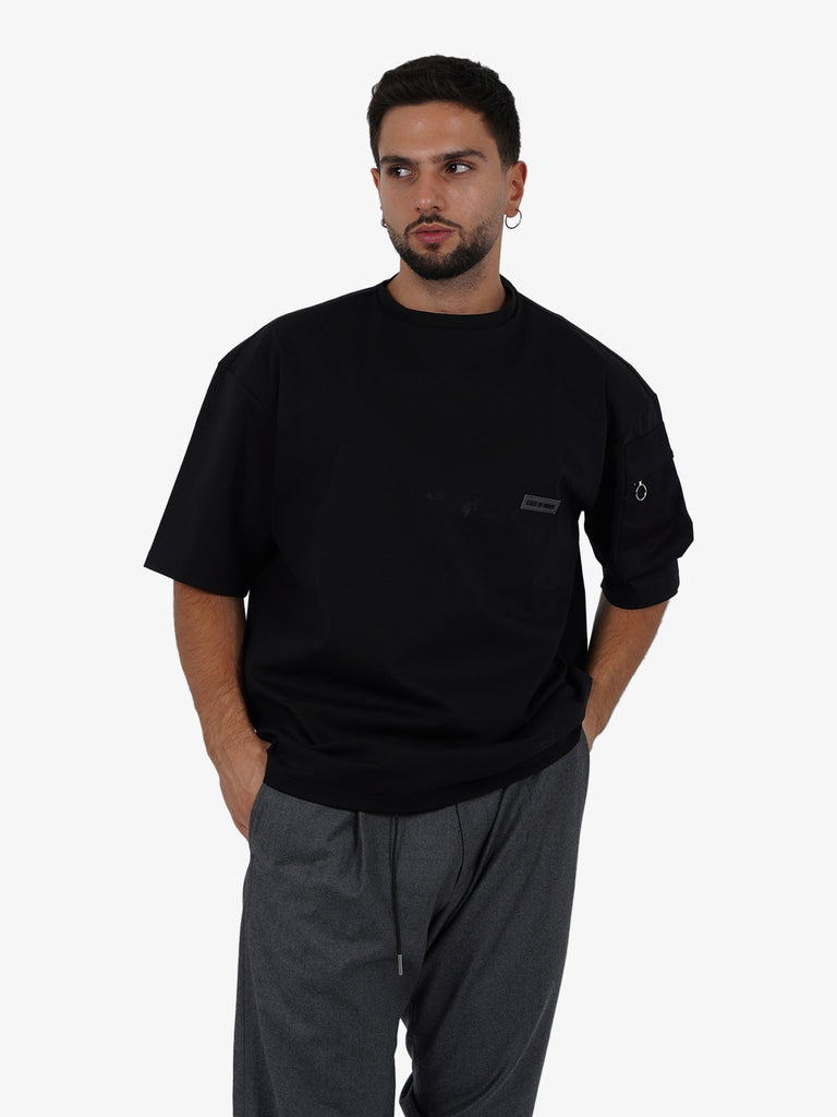 STATE OF ORDER T-shirt Pocket Tee uomo cotone nero