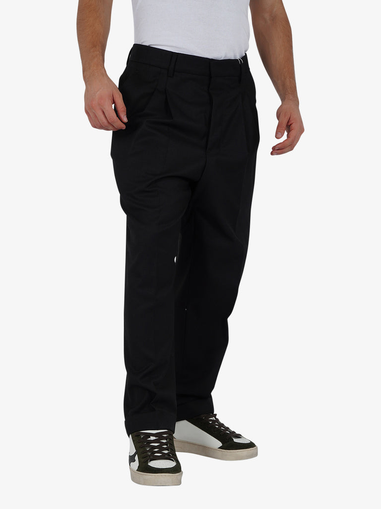 STUDIO SEIDENSTICKER Pantalone chino Relaxed uomo nero