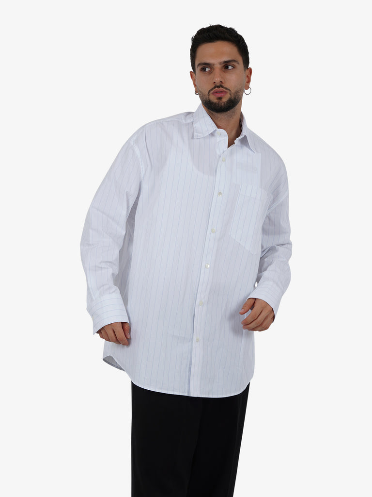 STUDIO SEIDENSTICKER Camicia Oversize uomo cotone bianco