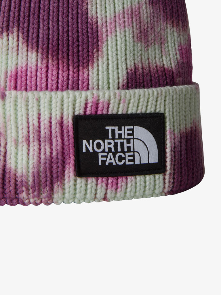 THE NORTH FACE Cappello con risvolto e logo box NF0A7WJI cotone verde