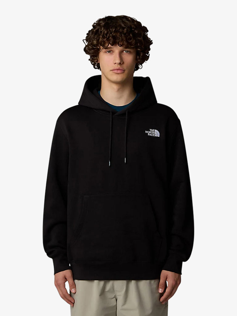 THE NORTH FACE Felpa con cappuccio Essential NF0A89ES uomo cotone nero