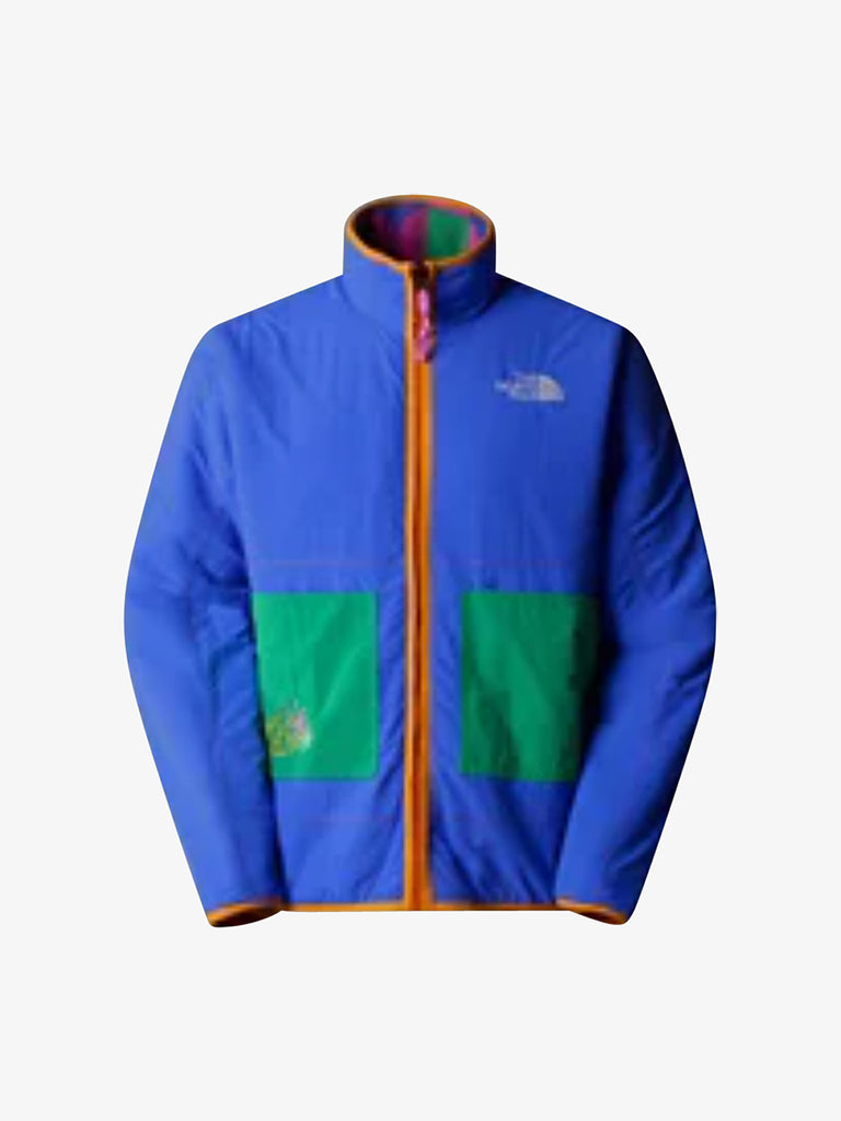 THE NORTH FACE Felpa girocollo in pile reversibile X Yinka Ilori con stampa NF0A89UA uomo multicolor