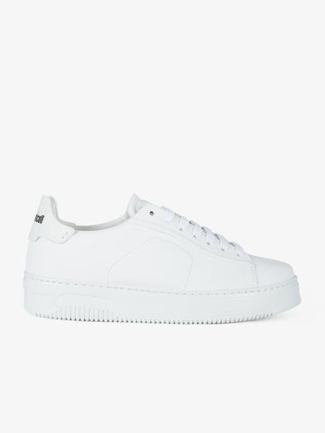 THOMS NICOLL Sneakers 504 uomo pelle bianco