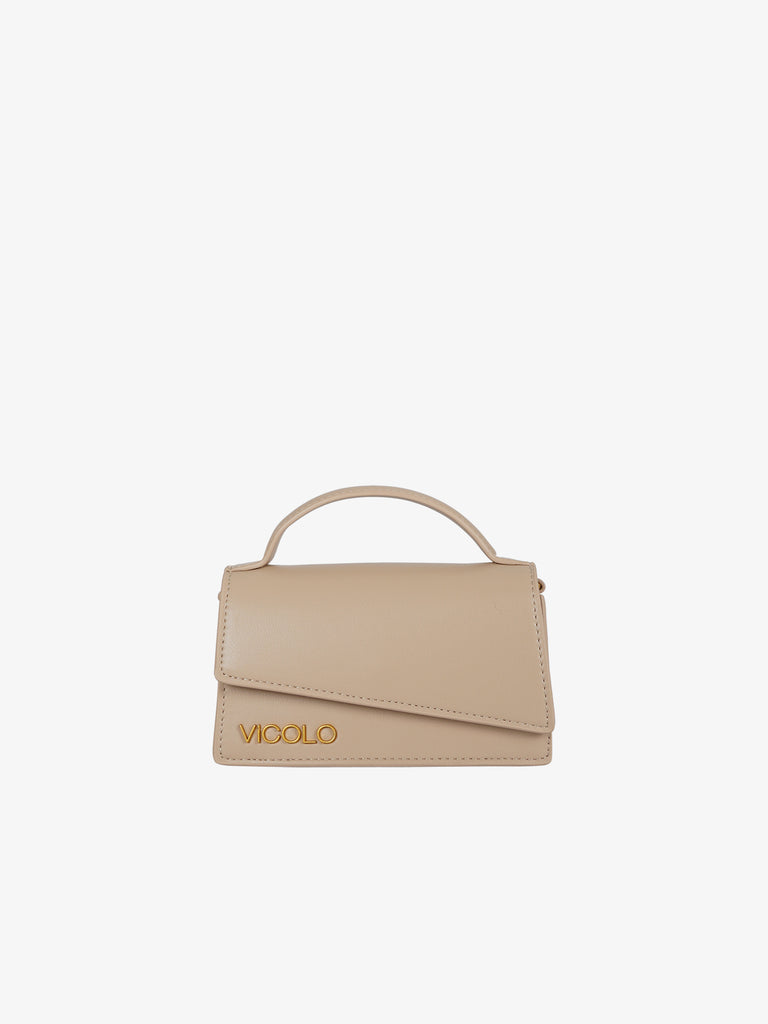 VICOLO Borsa a mano AS0016 donna beige