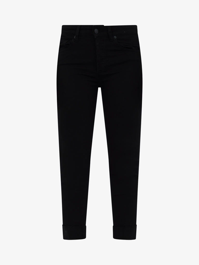 VICOLO Jeans Daisy donna cotone nero