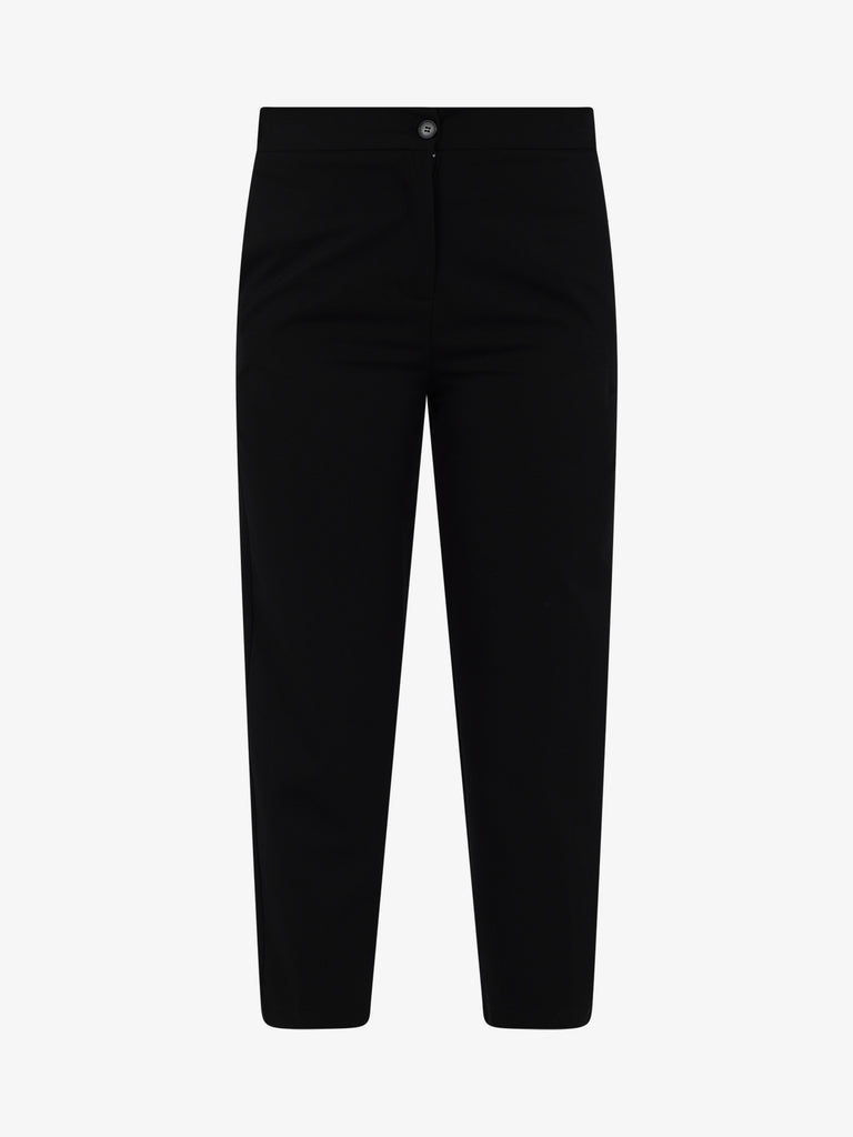 VICOLO Pantalone carrot fit donna nero