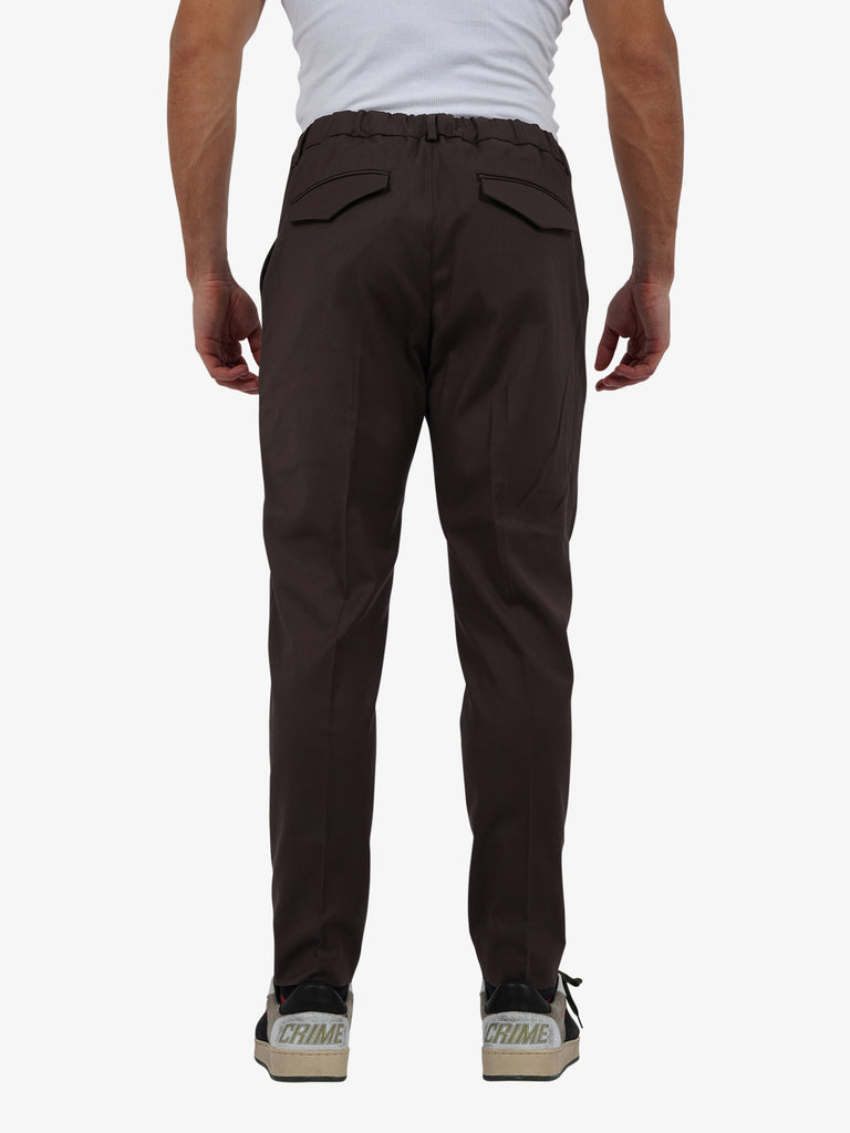 WHITE OVER Pantalone Martin PA/00502 uomo marrone