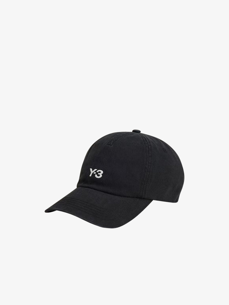 Y-3 Cappello Dad IN2391 cotone nero