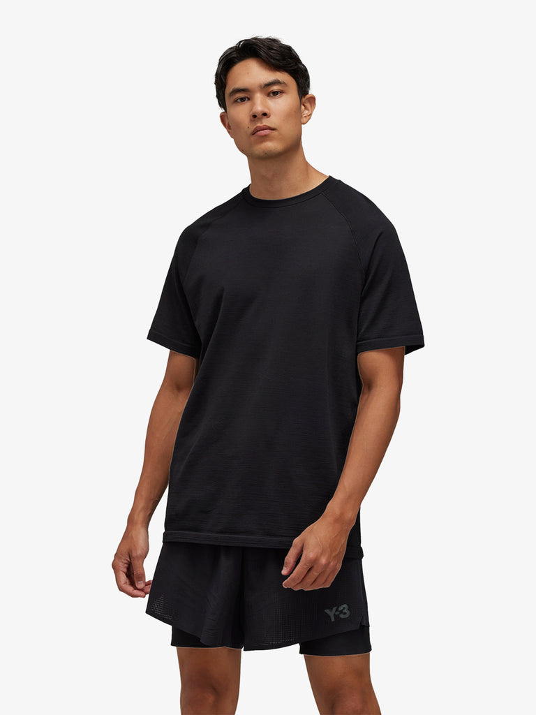 Y-3 T-shirt Running IW9993 uomo nero