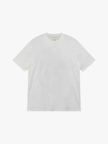 Y-3 T-shirt a maniche corte Grapichs IX0402 uomo cotone bianco