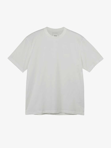 Y-3 T-shirt regolare JD9829 uomo cotone bianco