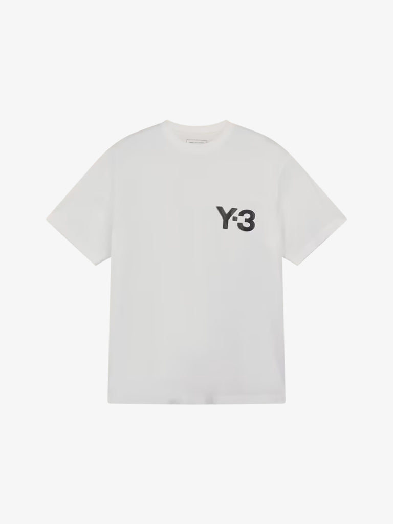 Y-3 T-shirt a maniche corte con logo JE9281 uomo cotone bianco