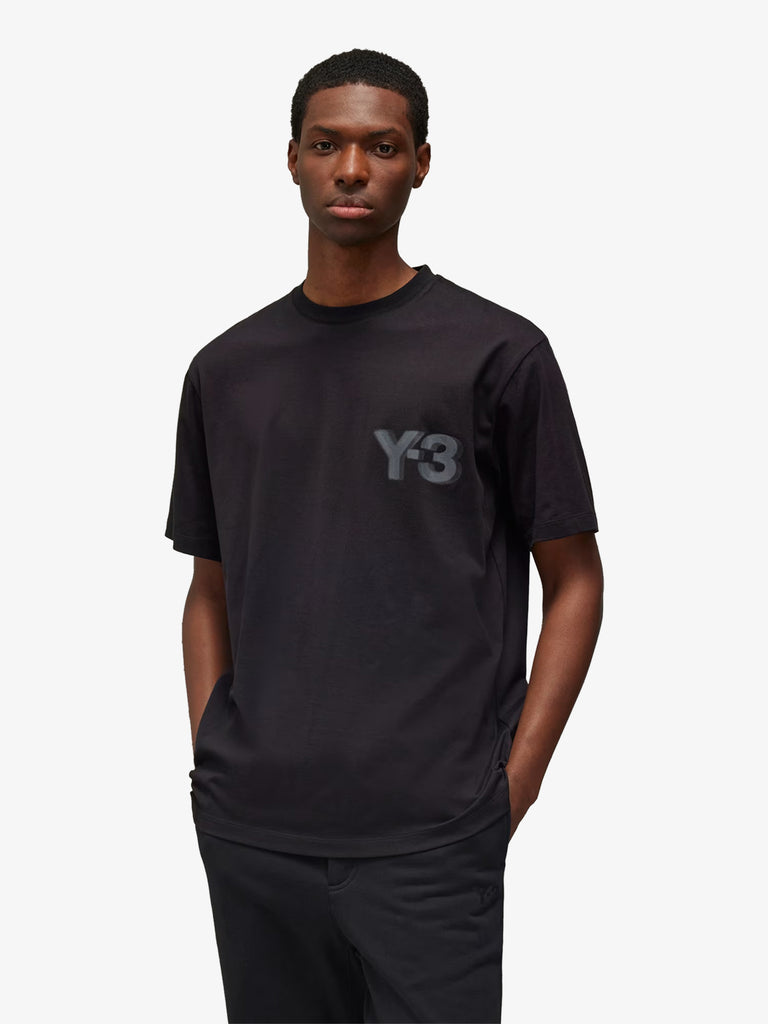 Y-3 T-shirt a maniche corte con logo JE9282 uomo cotone nero