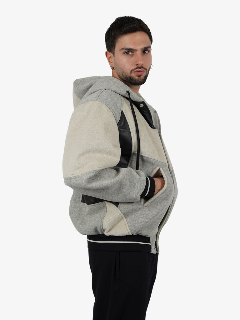 YES LONDON Bomber pannetto XG5225 uomo panna