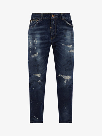 YES LONDON Jeans XJ3147/TWIST uomo cotone denim