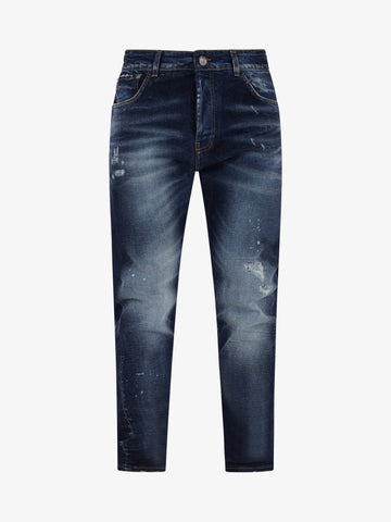 YES LONDON Jeans XJ3165/TWIST uomo cotone denim