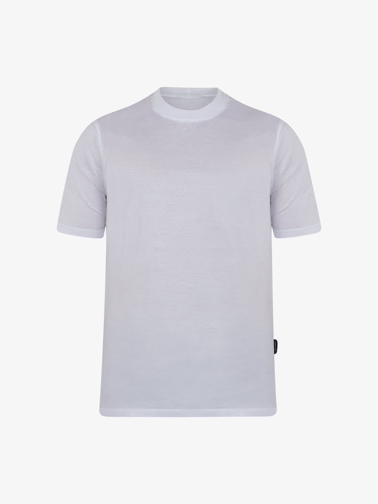 YES LONDON T-shirt girocollo XM4132 uomo cotone bianco