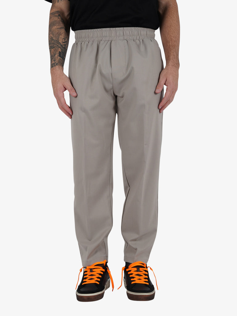 YES LONDON Pantalone Dubai XP3260 uomo lana beige