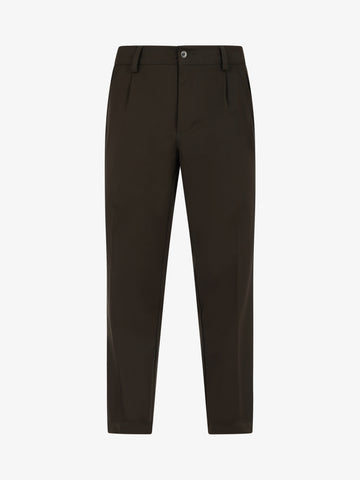 YES LONDON Pantalone XP3264/CAIRO uomo lana nero