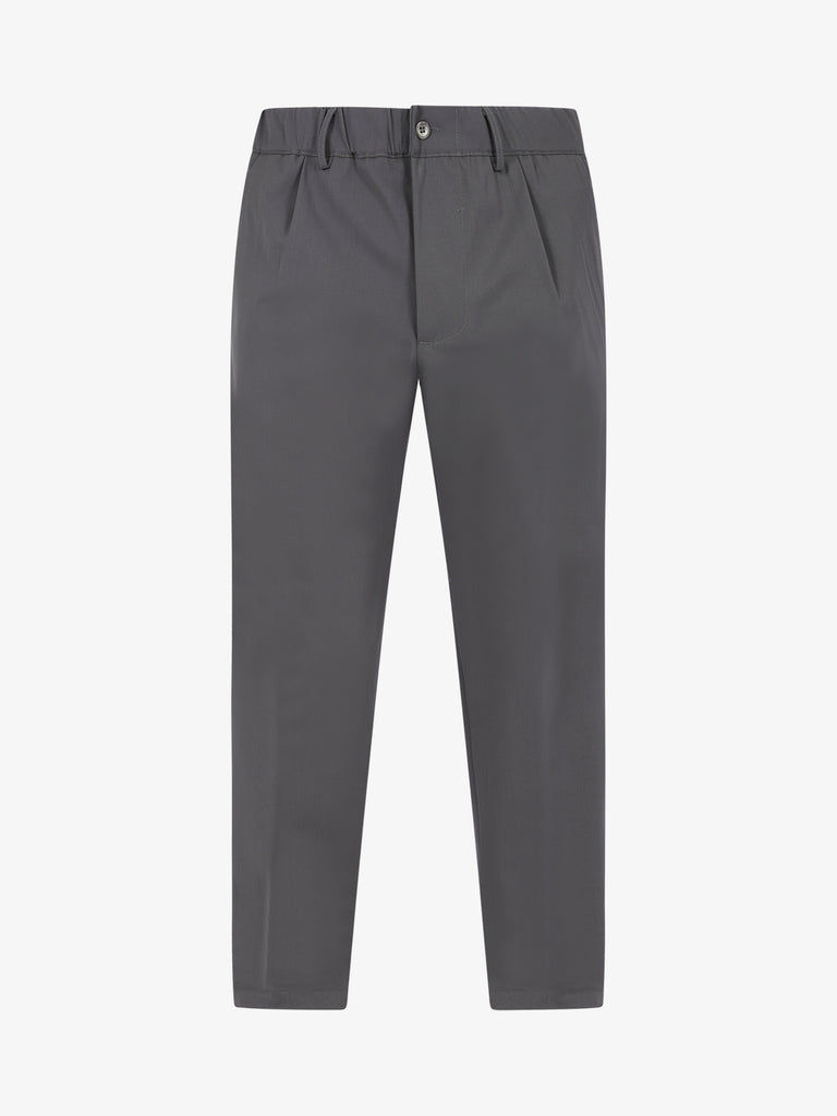 YES LONDON Pantalone worker XP3265 uomo lana grigio