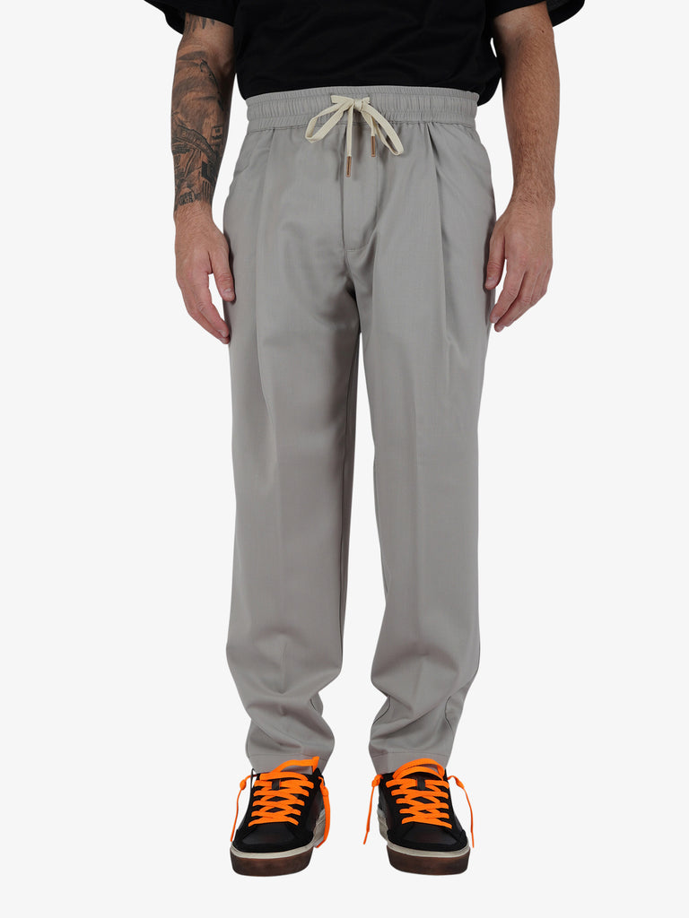 YES LONDON Pantalone XP3280/BALI uomo lana beige