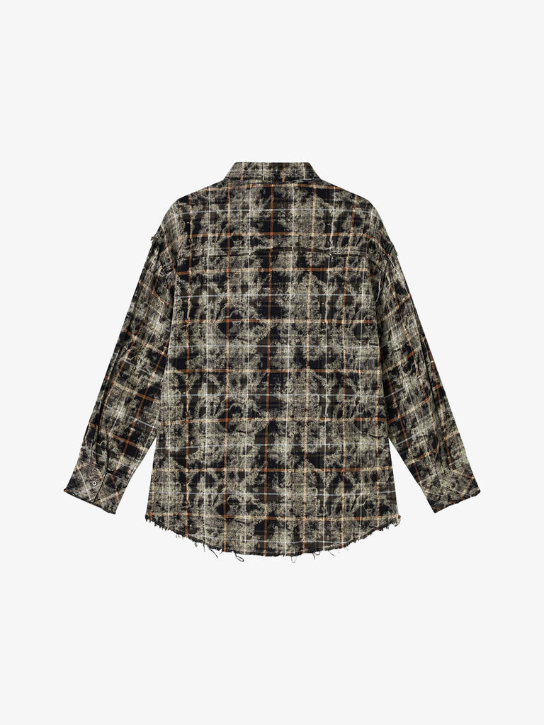 ACUPUNCTURE camicia hyper acid uomo grigio cotone