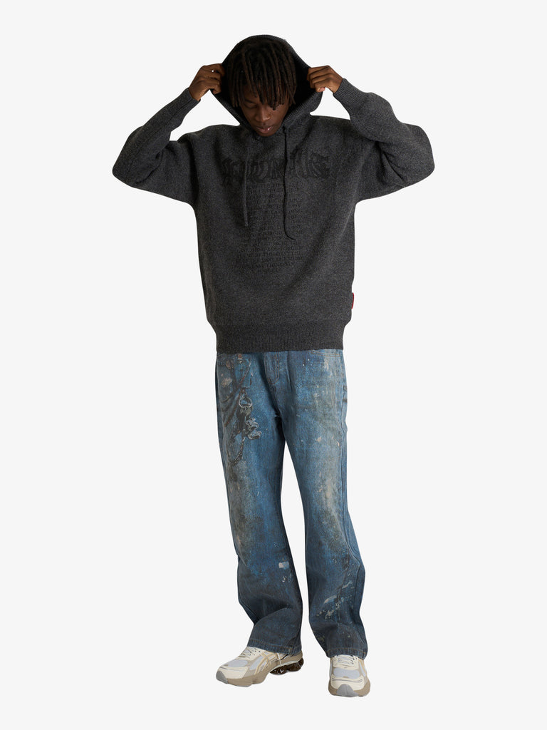 ACUPUNCTURE jeans punker denim uomo denim cotone