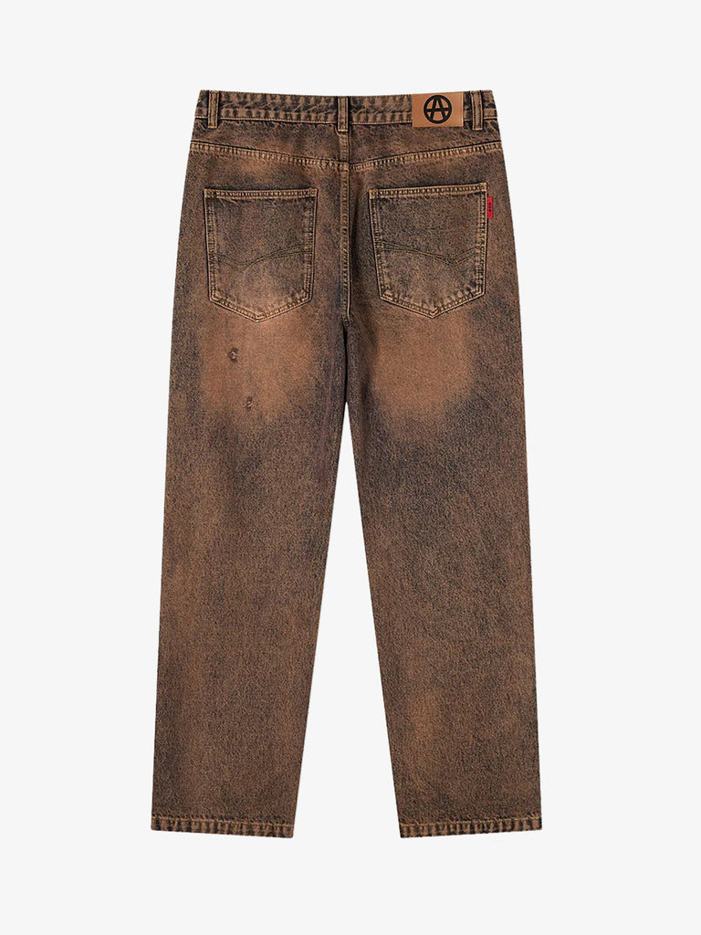 ACUPUNCTURE jeans texas denim uomo beige cotone