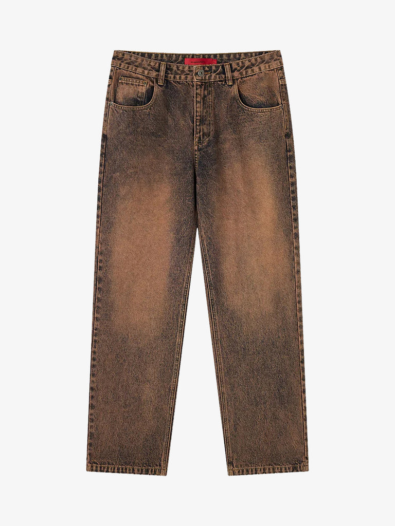 ACUPUNCTURE jeans texas denim uomo beige cotone