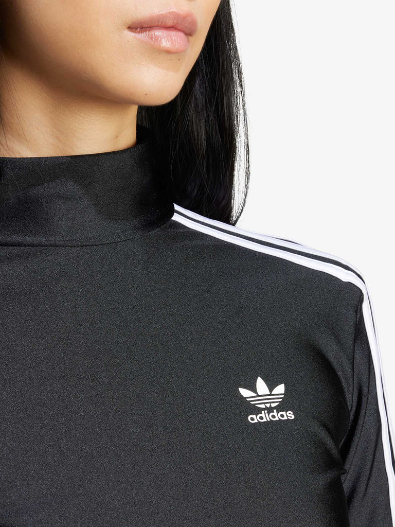 ADIDAS maglia a maniche lunghe adicolor 3-stripes donna nero