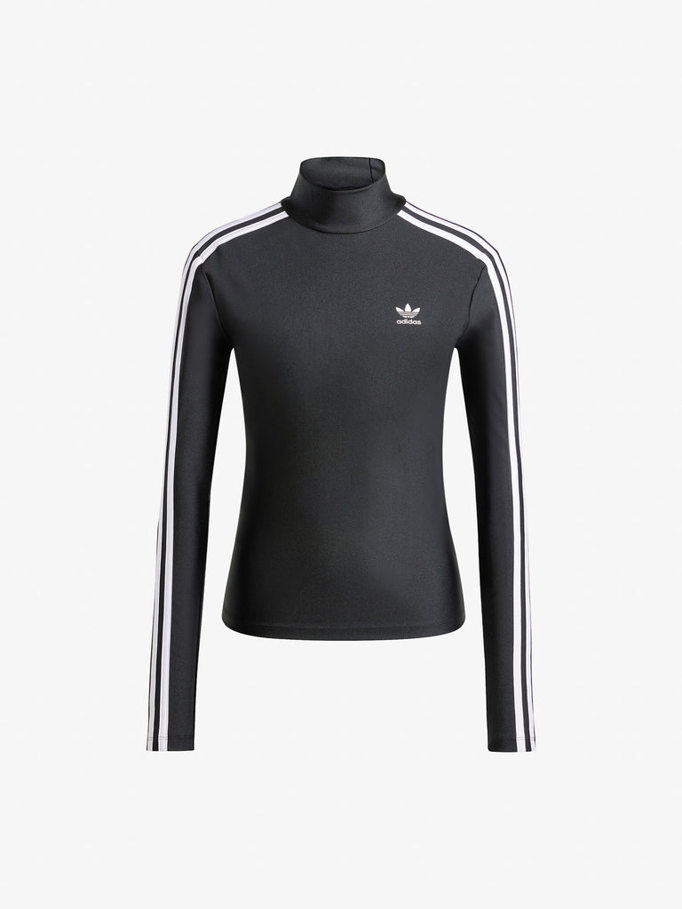 ADIDAS maglia a maniche lunghe adicolor 3-stripes donna nero