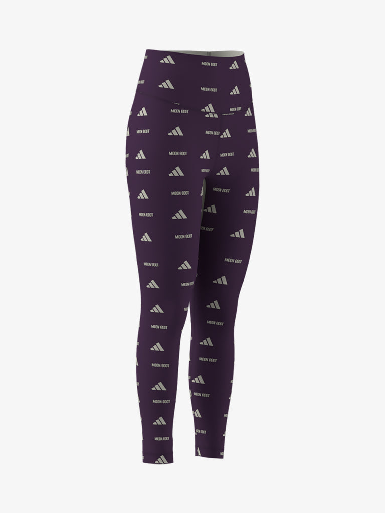 ADIDAS leggings a tutta lunghezza donna viola