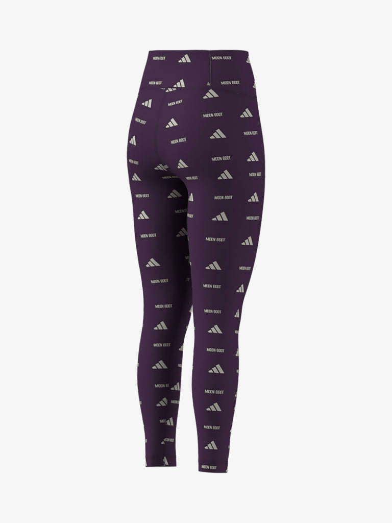 ADIDAS leggings a tutta lunghezza donna viola
