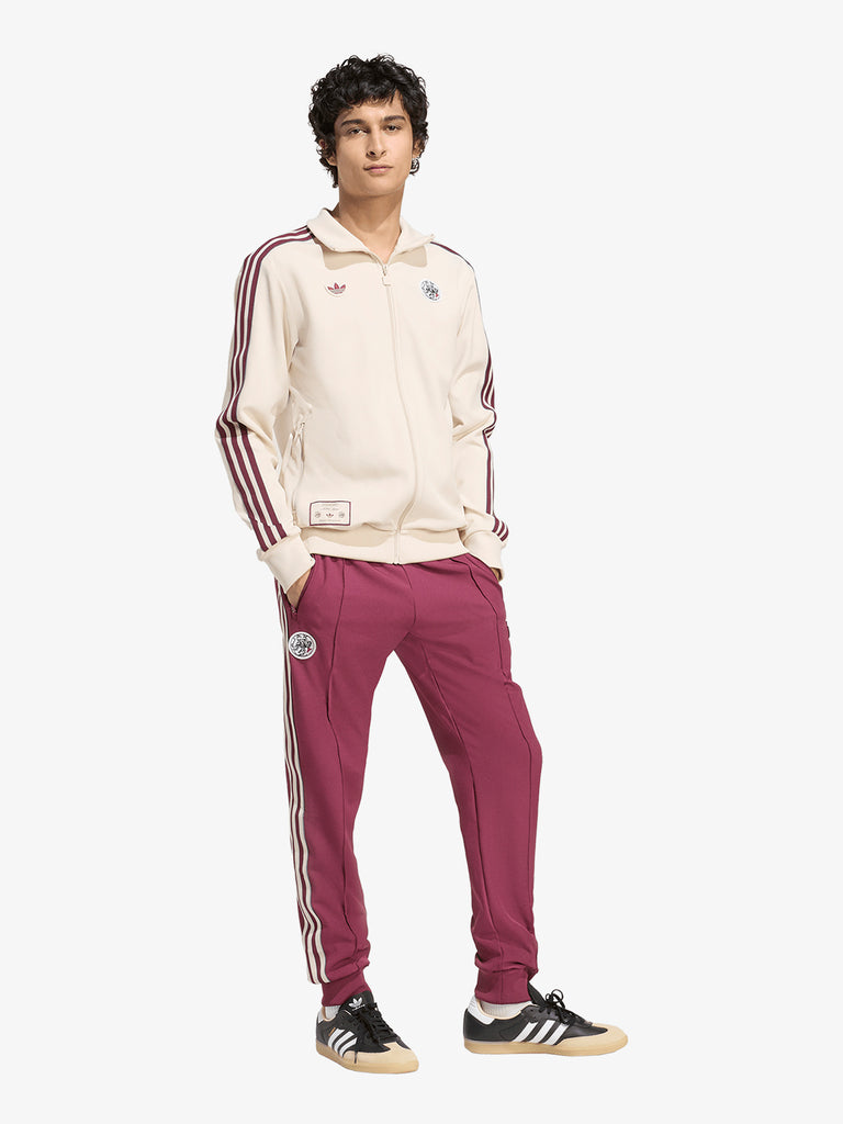 ADIDAS felpa girocollo ajax ubp uomo beige