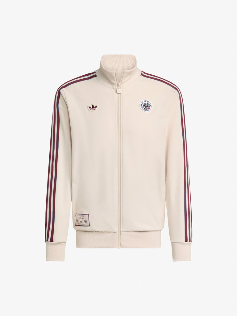 ADIDAS felpa girocollo ajax ubp uomo beige