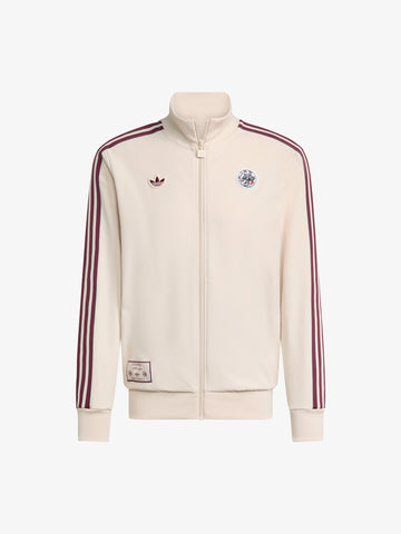 ADIDAS felpa girocollo ajax ubp uomo beige