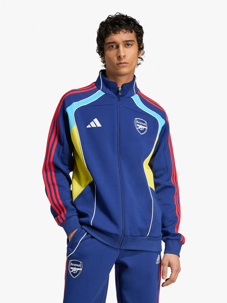 ADIDAS felpa girocollo arsenal us uomo viola cotone